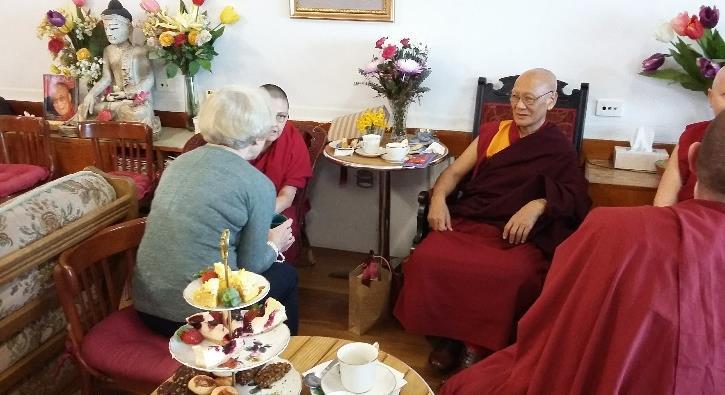 A highlight of the year was the Sangha Soiree LTC held for FPMT International Sangha day, with special guest Khensur Rinpoche, Geshe Tashi Tsering.