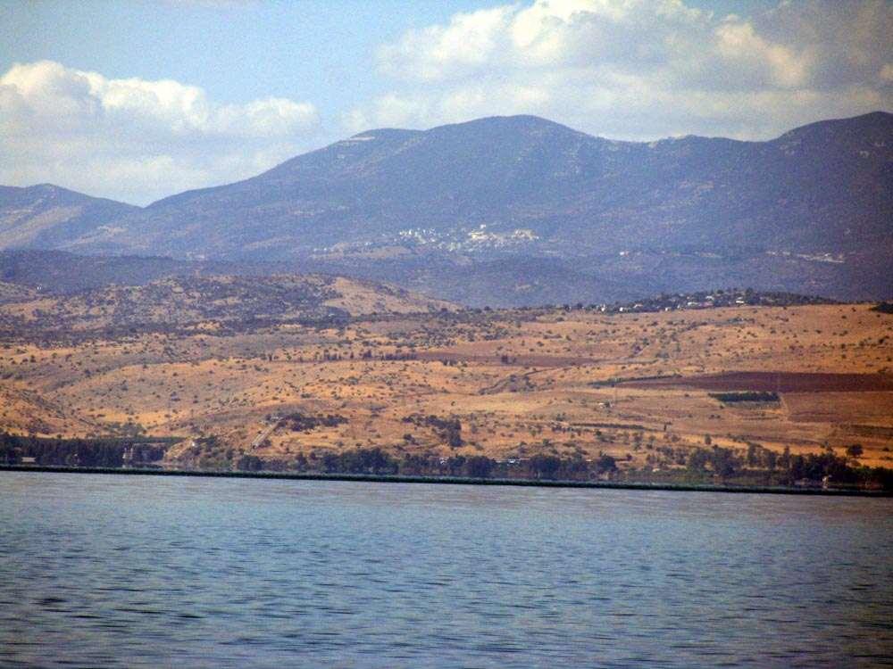 Galilee Looking northwest from the sea