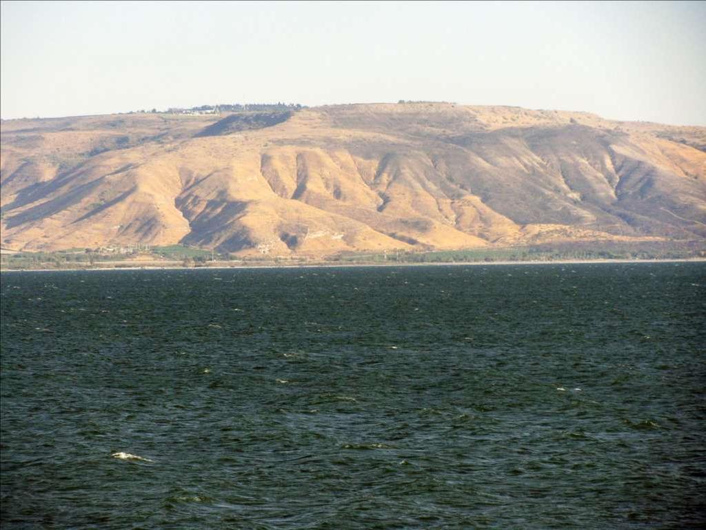Galilee Looking east from Capernaum