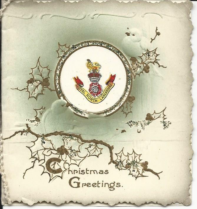 A Christmas card sent by Thomas Duckworth in 1915