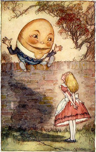 Alice Through the Looking Glass When I use a word, Humpty Dumpty said in rather a scornful tone, it means just what I choose it to mean neither more nor less.