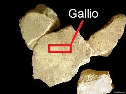 Acts 1 8:11-17 Proconsul in ancient Greece by the name of Gallio Temple of Apollo at Delphi where Delphi Inscription was