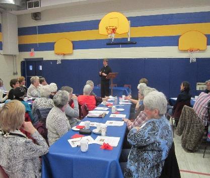 Blessed Rosalie Rendu and Works of Mercy Retreat Saturday, February 6/16 St. Mary s CWL, Lindsay, celebrated Blessed Rosalie Rendu s feast day by hosting a retreat for 45 CWL and Society of St.