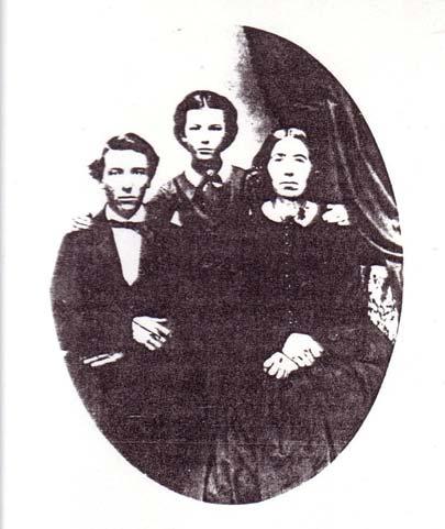 Rebecca O Reilly 9 Left to Right: Alexander Fowlie, Margaret Fowlie, and Margaret (Dougall) Fowlie in a photograph taken before 1857, in or around Exeter, ON.