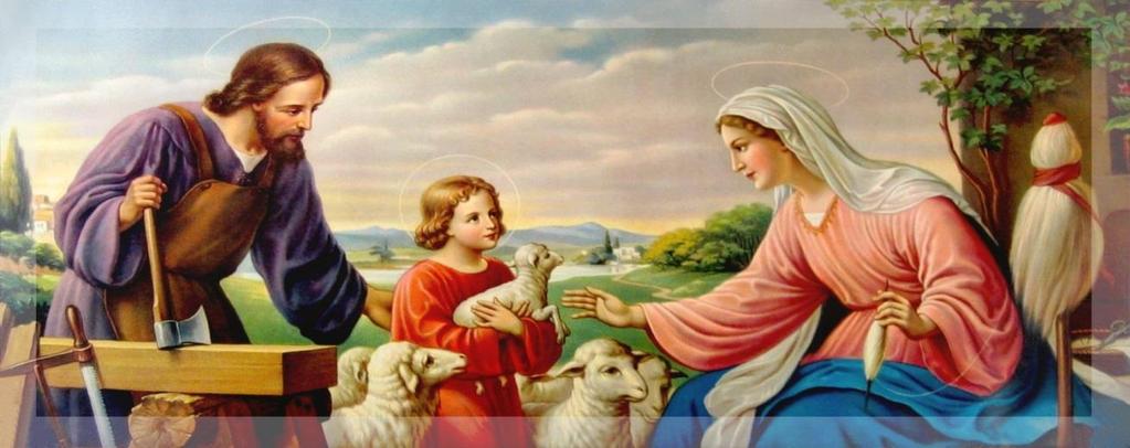 4. O Lord, Jesus Christ, grant us so to follow the example of thy Holy Family, that by the assistance of thy Mother, the glorious Virgin Mary, and likewise of blessed Joseph, we may be found worthy