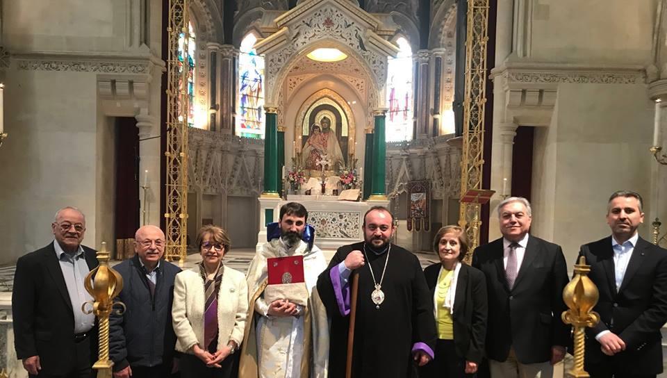 the Armenian Church of the United Kingdom and the Republic of Ireland FIRST DIVINE LITURGY OF REV FR NSHAN ALAVERDYAN By the order of His Grace Bishop Hovakim Manukyan, Rev Fr Nshan Alaverdyan has