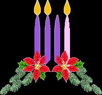 Third Week of Advent: Joy Light three candles THIRD WEEK OF ADVENT: Joy Light three candles (pink). This third week of Advent we light the pink candle, which means joy.