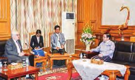 CHECKING QUALITY OF WORK BY ONESELF State Counsellor receives Minister of International Department of the Communist Party of China PAGE-4 PAGE-8,9 (OPINION) Union Minister U Kyaw Tint Swe receives Mr.