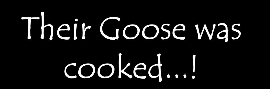 Eating Goose at Christmas is said to have originated with Elizabeth I who was