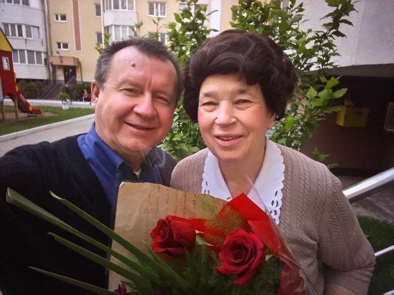 And we also celebrated another "round" number - the 40 th year anniversary of our life together, on the 22 nd of May.