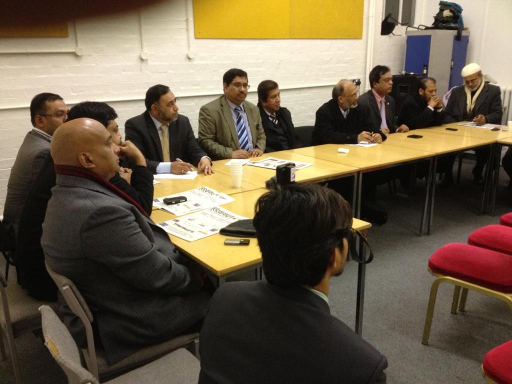 Barrister Nazir Ahmed at a seminar on the contemporary political and human rights situation in