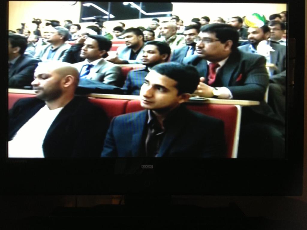 Barrister Nazir Ahmed (first of the second row from the right) at
