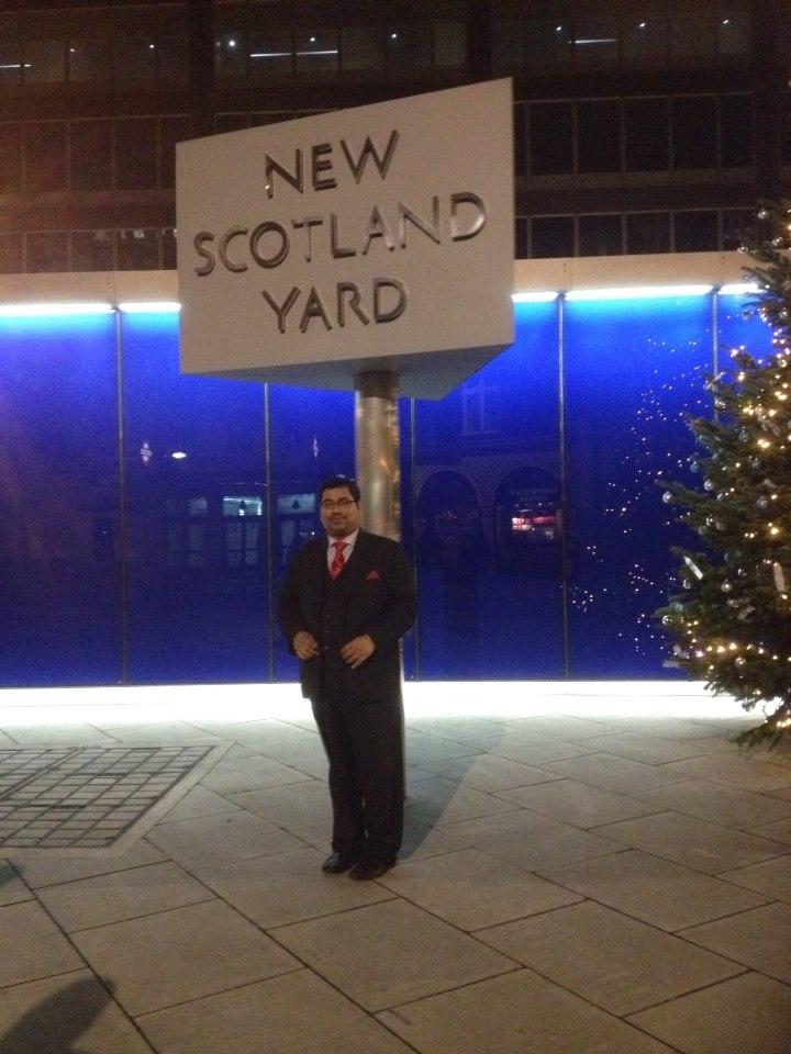 Barrister Nazir Ahmed at New Scotland