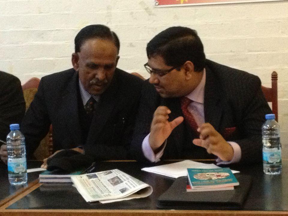Barrister Nazir Ahmed with Col (Rtd)