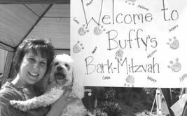 Buffy s Bark Mitzvah a Real Tail Wagger By Felicia R.