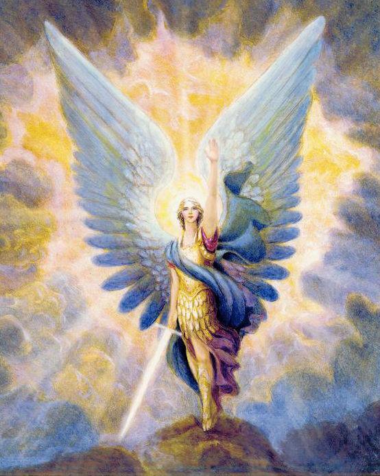 DECREE TO BELOVED FAITH (3x) In the name I AM THAT I AM, Beloved Archangel Michael, Archaia Faith, Mighty Hercules and Amazonia, Master More and Angels of the Blue Lightning Ray, Holy Christ Selves