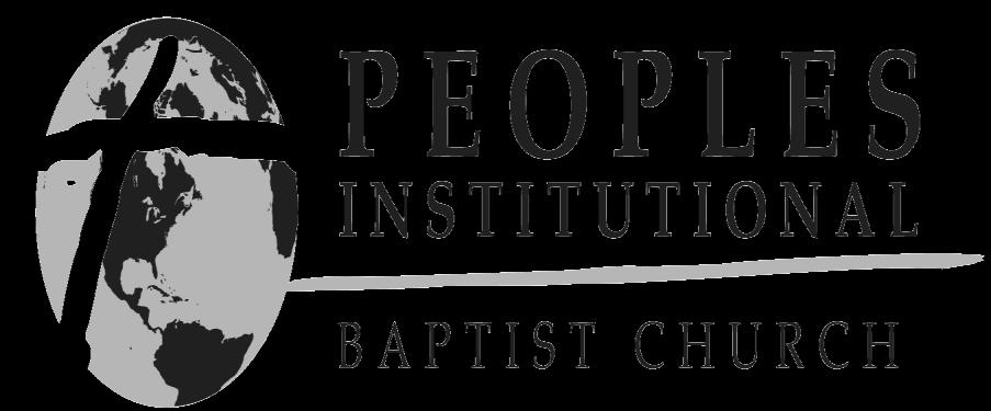 Peoples Institutional Baptist Church 159 24 th Avenue, Seattle, WA 98122 Office Hours: Tuesday - Friday 10 a.m.