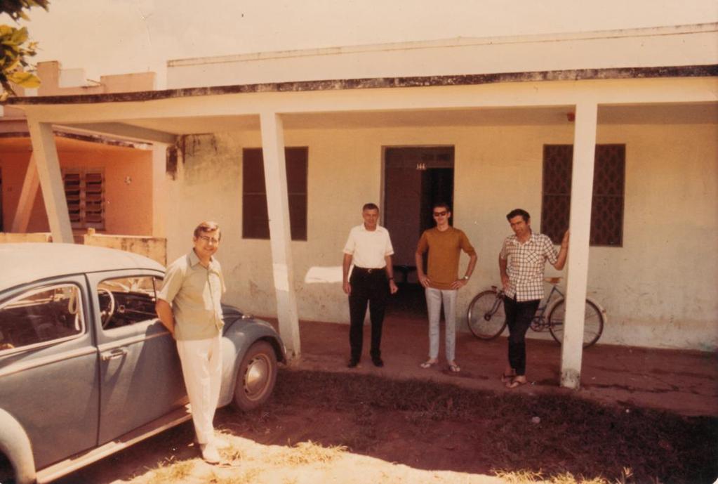 A look back at the Brazil mission (L-R) Frs.