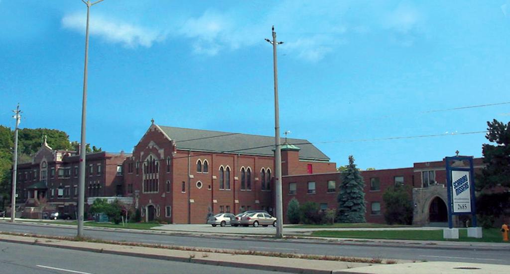 Since 1924, the central house at 2685 Kingston Road has served as the base for most of Scarboro Missions activities in Canada.