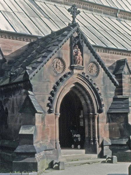 details of St Giles, Cheadle, and St Patrick s,