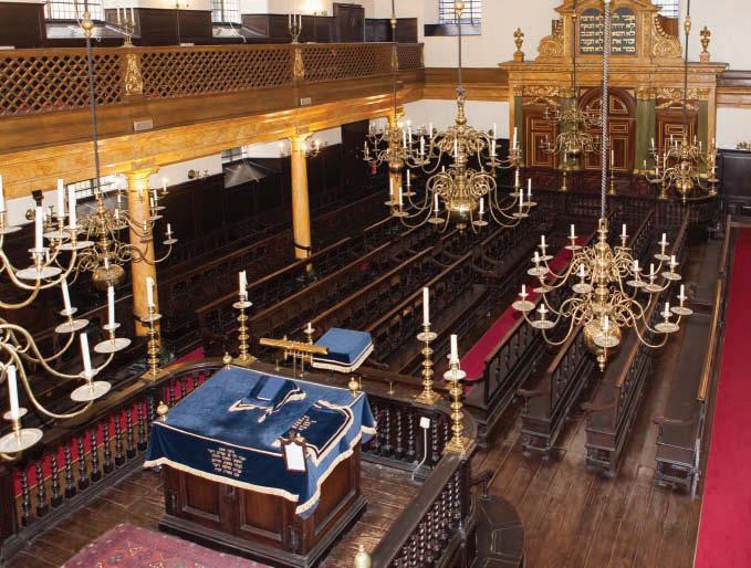 Today when synagogues are built they are often smaller and easily