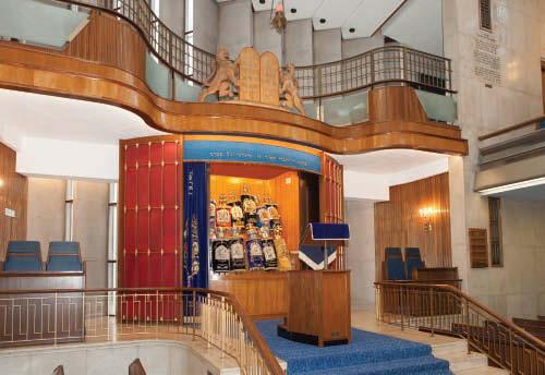All of the synagogue is considered a place of sanctuary and holiness.