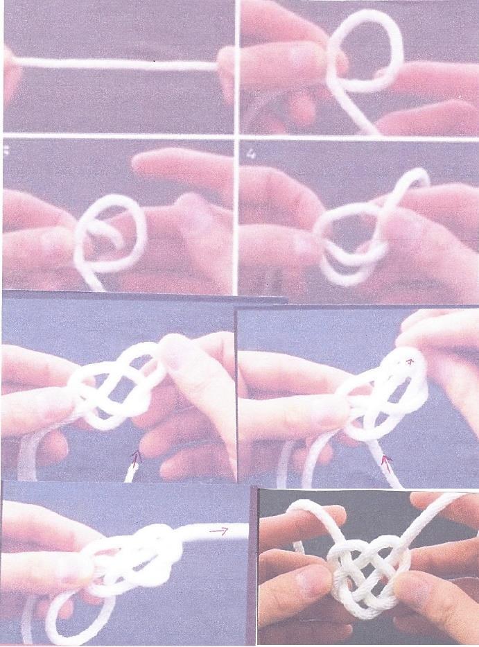 Celtic Knot Instructions Bookmark symbolising how God s love weaves in and out. God s love is all around us.