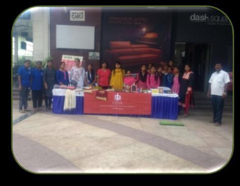 City Mall, Bangalore VIDYA students too participated in the event and had a great time together with an