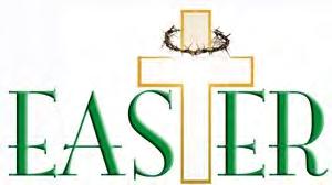 EASTER CEREMONIES Holy Thursday Feast of the Lord's Supper: 7.30pm Good Friday Stations of the Cross: 10.