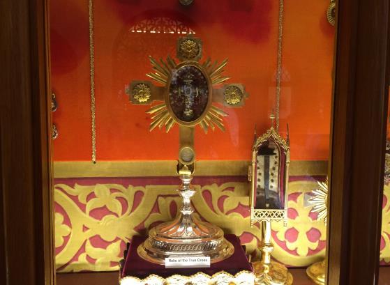 Over 1,000 relics of saints, (the majority of which are first grade or actual), are on permanent display at the site for viewing.