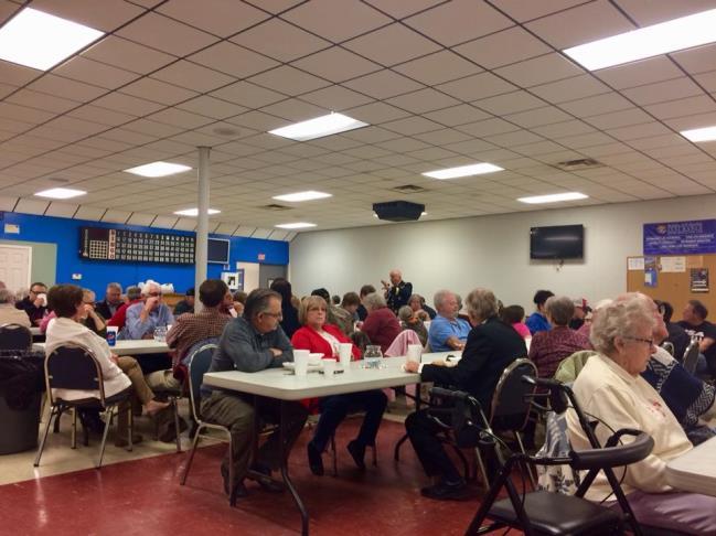 Kentucky State Council Newsletter November 2017 Every year many Knights of Columbus councils offer free dinners for veterans on or near Nov 11th, and the council in Peonia is no exception.