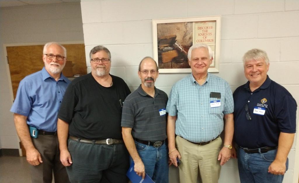 Page 4 COUNCIL ADMINISTRATION Congratulations to our 5 members that made the trip to Cullman 15 Sep 2018, for their 2nd and 3rd Degree Exemplifications.