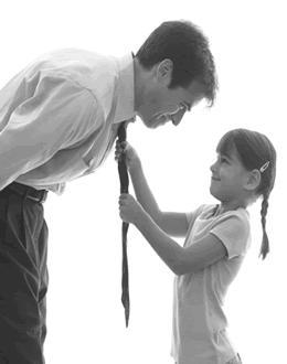 LESSON 8 1. Here are examples of children helping others. Read what they are saying about helping. I help my dad tie his tie.