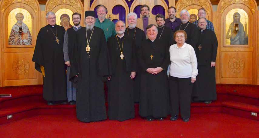 4 The Diocesan Council met on Monday, March 17, 2014 at Holy Trinity Orthodox Church in Stroudsburg,