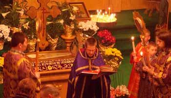 the service of Holy Unction.