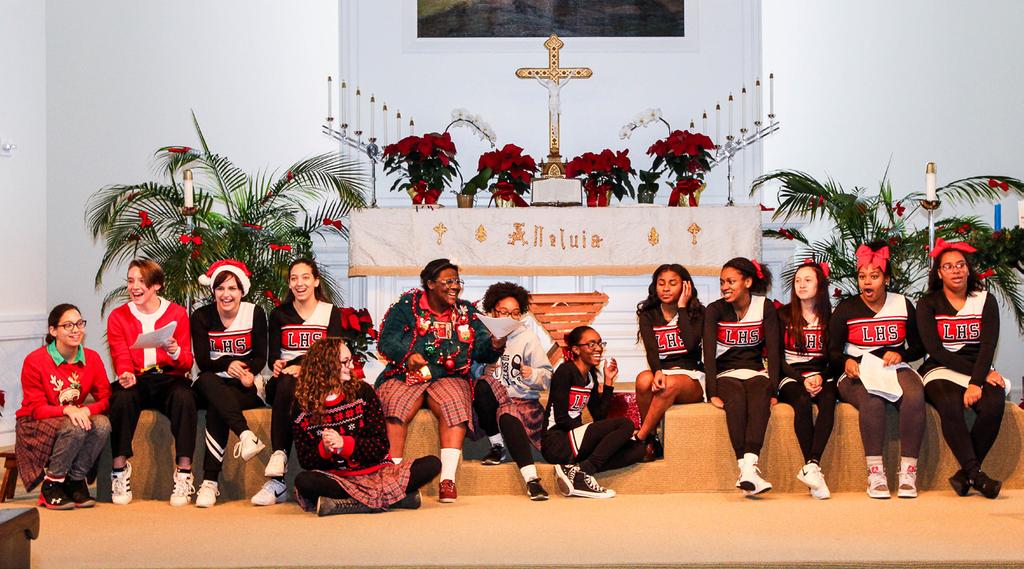 A Lutheran High School Christmas Celebration On Friday, December 8th, Lutheran