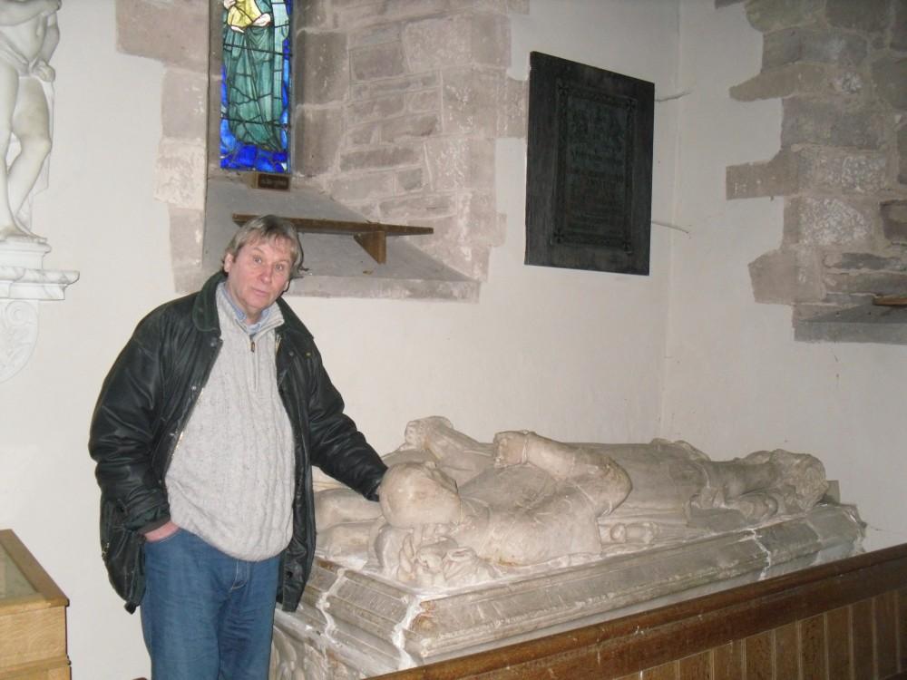 Medieval tombs caught the 'eye'.