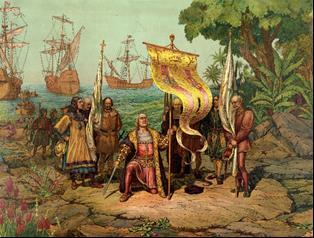 We got a Route! We got a Route! So how did Columbus discovery for Spain change the world? Probably because he found a whole new one, silly!