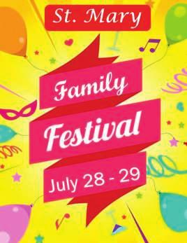 Email: festival@stmarycatholic.org There is something for everyone!