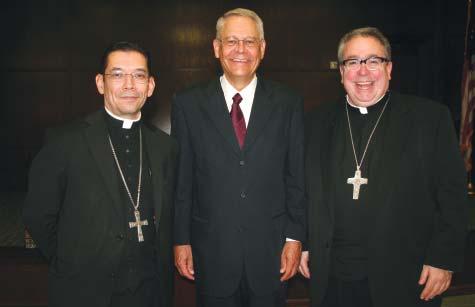 Flores affirmed that Christian belief for an assembly of 150 lawyers, judges, and public officials attending the eighth annual Red Mass celebrated Sept. 25 in St. Patrick Cathedral.