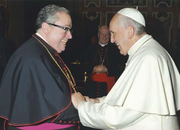 El tiempo que pasé en Roma, más que una vacación, tuvo el carácter de un retiro con mis compañeros obispos.