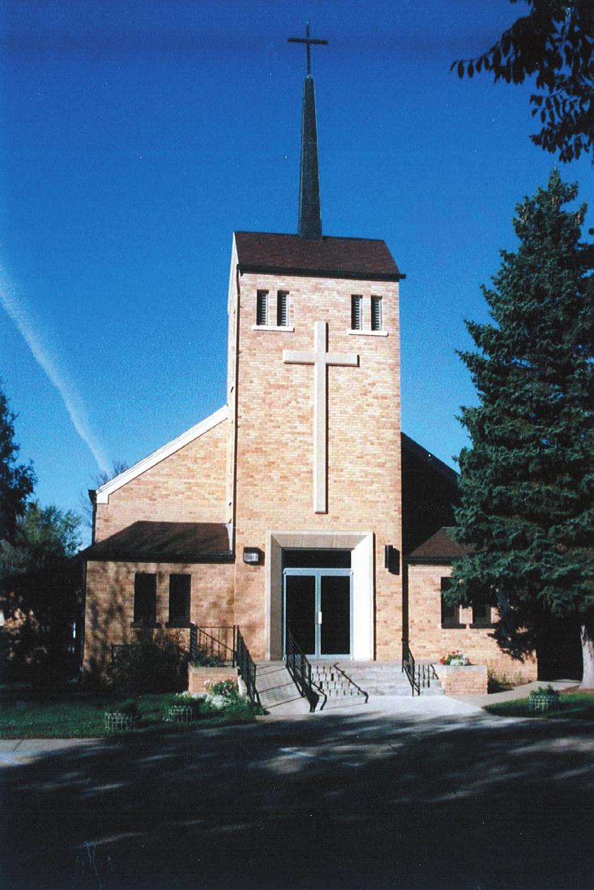 Joseph, was built by the 25 families in the area during the years of 1915-16. The building was dedicated on Nov. 19, 1916.
