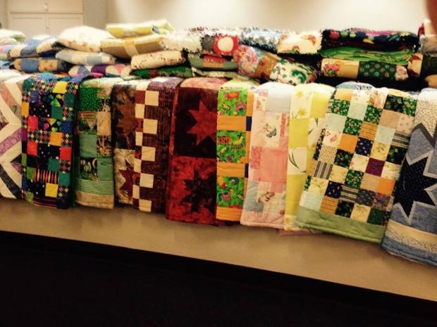 The most recent donation of 75-quilts went to Tu Nidito, an organization that has, for over 20-years, provided emotional support for children whose lives have been traumatized by illness or death.
