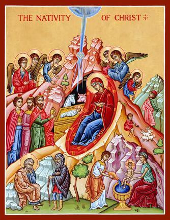 Philip: The icon of The Sign conceive and bear a Son, and shall call His name Immanuel. With this in mind we have begun the Nativity Fast. The fast builds up slowly towards the Feast itself.