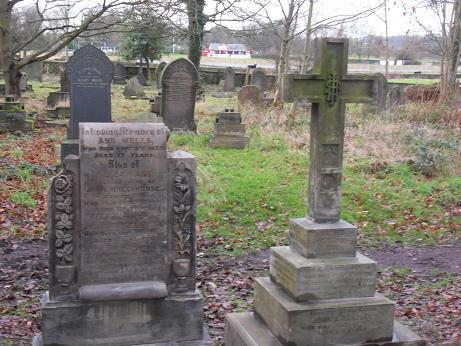 The work was done by a Council team to the national standards and, as a supportive gesture, the team flipped over 20 headstones which had