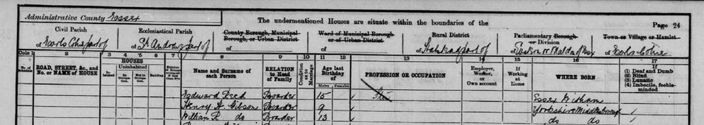 The 1901 Census