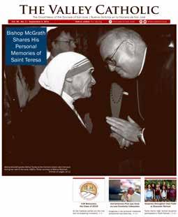 Bishop McGrath shares his personal memories of Saint Teresa, September 6, 2016 In remembrance of Archbishop John Raphael Quinn,