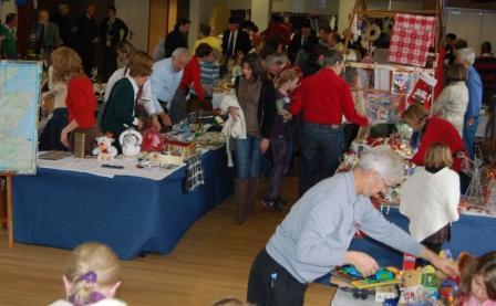 longingly at the goodies in the Tuck Shop! The atmosphere was friendly and welcoming and the stallholders and their helpers were kept busy throughout the day.