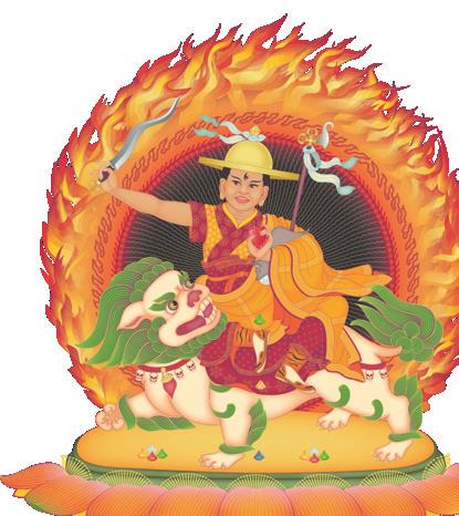 the Wisdom Protector Dorje Shugden,