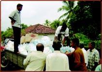 NEWS FROM SAI CENTRES RESCUE, RELIEF AND REHABILITATION TION OF TSUNAMI VICTIMS BY SAI ORGANIS GANISATIONS THE TSUNAMI that hit South Asia and South East Asia on 26th December 2004 was a tragedy of